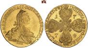 10 roubles 1774 year