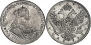 1 rouble 1740 year