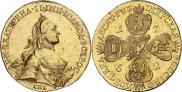 10 рублей 1762 года