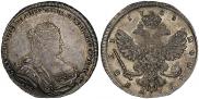 1 rouble 1738 year