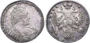 1 рубль 1733 года