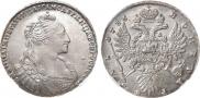1 рубль 1735 года