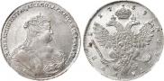 1 рубль 1739 года