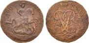 2 kopecks 1758 year