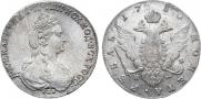 1 rouble 1780 year