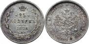 25 копеек 1878 года