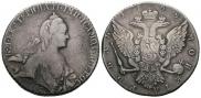1 rouble 1768 year