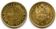 20 markkaa 1878 year