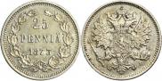 25 пенни 1873 года