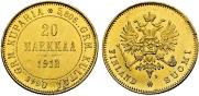 20 markkaa 1912 year