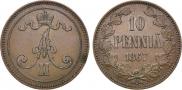 10 pennia 1867 year