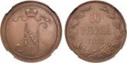 10 pennia 1914 year