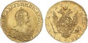 1 рубль 1756 года