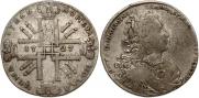 1 rouble 1727 year