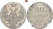 10 groszy 1840 year