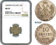 10 groszy 1840 year
