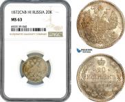 20 kopecks 1872 year