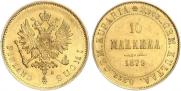 10 markkaa 1879 year
