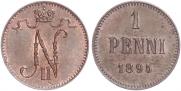 1 пенни 1895 года