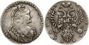 1 rouble 1737 year
