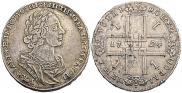 1 рубль 1724 года