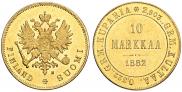 10 марок 1882 года