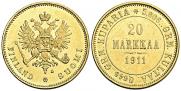 20 markkaa 1911 year