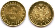 10 марок 1882 года