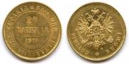 20 markkaa 1910 year