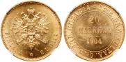 20 markkaa 1904 year