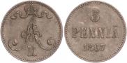5 пенни 1867 года