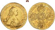 10 roubles 1776 year