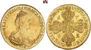 10 roubles 1782 year