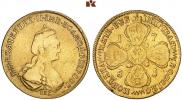 5 roubles 1781 year