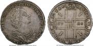 1 rouble 1724 year