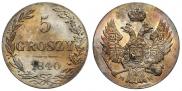 5 groszy 1840 year