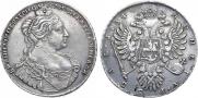 1 rouble 1734 year
