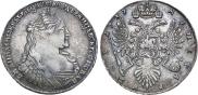 1 rouble 1737 year