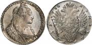 1 rouble 1734 year