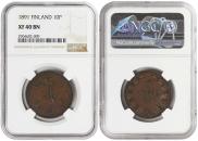 10 pennia 1891 year