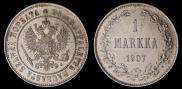1 markka 1907 year