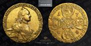 10 roubles 1764 year