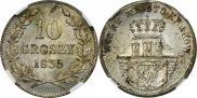 10 groszy 1835 year