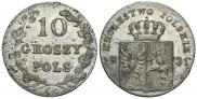 10 groszy 1831 year
