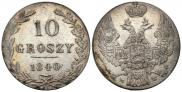 10 groszy 1840 year