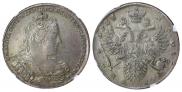 1 rouble 1733 year