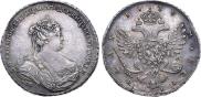 1 рубль 1738 года