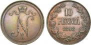 10 pennia 1898 year