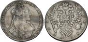 1 rouble 1734 year