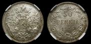 50 pennia 1916 year